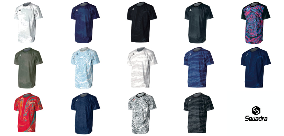 プラクティスシャツ集めました