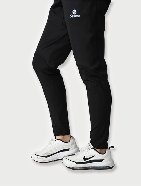 スクアドラ / トレーニングテックフィット・ロングパンツ トレーニング ジャージパンツ ストレッチ メンズ おしゃれ 細身 フィット感 テーパードパンツ スポーツウェア 練習 移動着 服