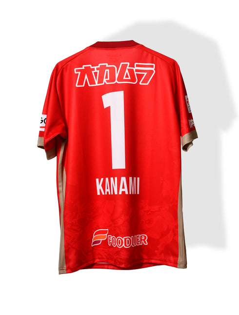 スペランツァ大阪 2025シーズン オーセンティックユニフォーム ゴールキーパー ホーム用半袖 (レッド)