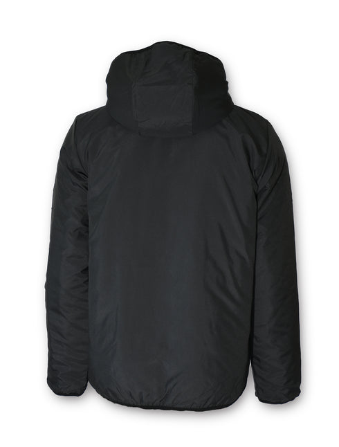 スクアドラ / フルジップ・フーディウォーマージャケット シンプルなデザインで軽量。