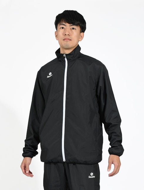 スクアドラ / ウィンドアップジャケット スポーツウェア ウィンドブレーカー 暖かい 防寒 アウター 起毛生地 裏起毛 撥水 はっ水 防風 通勤 通学 クラブチーム 雨 レインジャケット 上下セット 上下あり ウィンドブレーカーパンツ