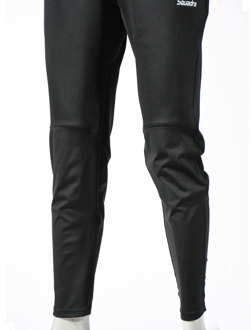 スクアドラ / テックニット・コンプレッショントレーニングロングパンツ ストレッチ フィットネス ヨガ コンプレッションウェア ジム 練習用 細身 メンズ スリム タイト おしゃれ スポーツウェア ジャージパンツ