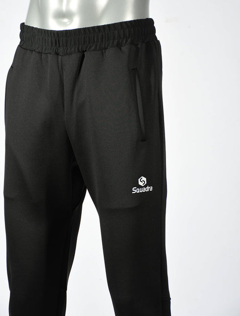 スクアドラ / テーパードスリム・ジャージロングパンツ トレーニング ジャージパンツ ストレッチ メンズ おしゃれ 細身 フィット感 テーパードパンツ スポーツウェア 練習 移動着 服