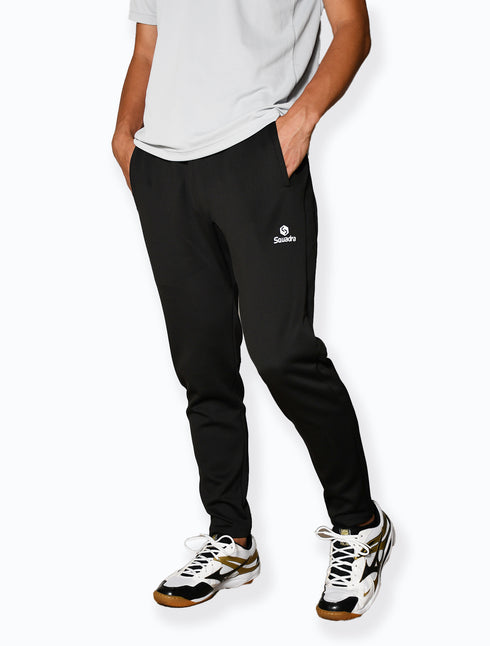 スクアドラ / テーパードスリム・ジャージロングパンツ / 適度なスリムシルエットでかっこよく着こなせるジャージパンツ。