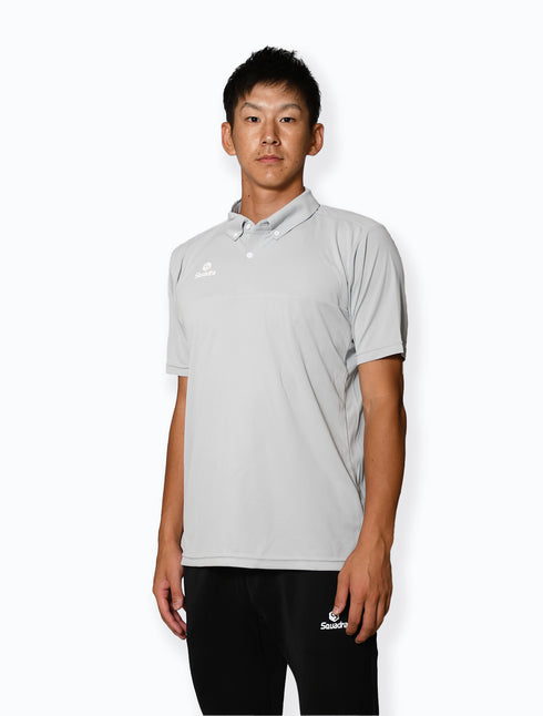 スクアドラ / ボタンダウンポロシャツ(遮熱・クーリング機能付) / どんなシーンにも使えるポロシャツです。