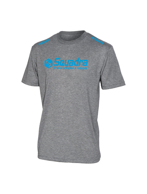 スクアドラ / コットンタッチドライTシャツ (両肩SQ) 吸水速乾 吸汗速乾 蒸れない 化学繊維 合成繊維 ポリエステル 100 汗染み できない すぐ乾く テックウェア スポーツウェア ジム ヨガ 新素材 スポーツブランド 普段着 筋トレ メンズ おしゃれ かっこいい