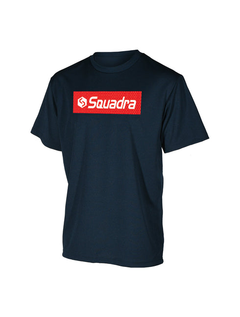 スクアドラ / コットンタッチドライTシャツ (スクエアSQ) 吸水速乾 吸汗速乾 蒸れない 化学繊維 合成繊維 ポリエステル 100 汗染み できない すぐ乾く テックウェア スポーツウェア ジム ヨガ 新素材 スポーツブランド 普段着 筋トレ メンズ おしゃれ かっこいい