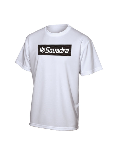 スクアドラ / コットンタッチドライTシャツ (スクエアSQ) 吸水速乾 吸汗速乾 蒸れない 化学繊維 合成繊維 ポリエステル 100 汗染み できない すぐ乾く テックウェア スポーツウェア ジム ヨガ 新素材 スポーツブランド 普段着 筋トレ メンズ おしゃれ かっこいい
