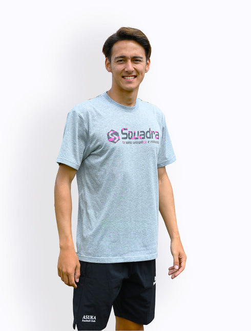 スクアドラ / コットンタッチドライTシャツ (カモフラSQ) 吸水速乾 吸汗速乾 蒸れない 化学繊維 合成繊維 ポリエステル 100 汗染み できない すぐ乾く テックウェア スポーツウェア ジム ヨガ 新素材 スポーツブランド 普段着 筋トレ メンズ おしゃれ かっこいい