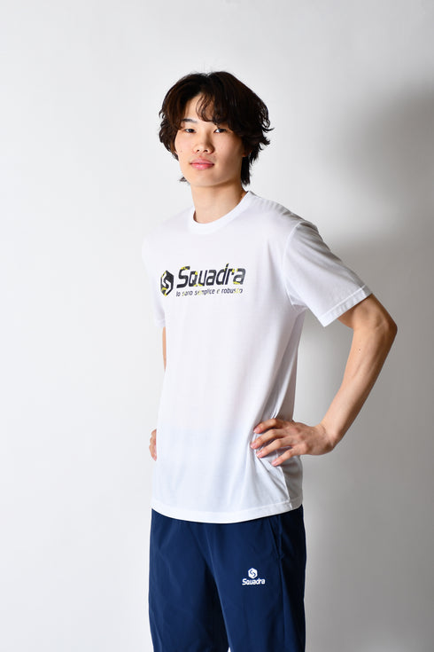 スクアドラ/コットンタッチドライTシャツ(カモフラSQ)/吸水速乾性に優れたコットンタッチTシャツ。