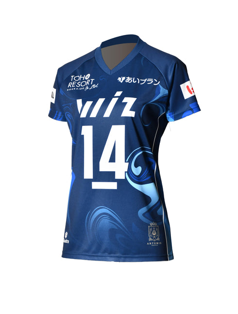 アルテミス北海道 2025-26シーズン オーセンティックユニフォーム ゲームシャツ (ブルー)