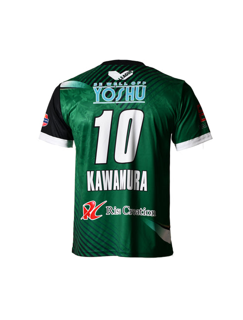 奈良ドリーマーズ 2025-26シーズン オーセンティックユニフォーム ゲームシャツ (ダークグリーン)