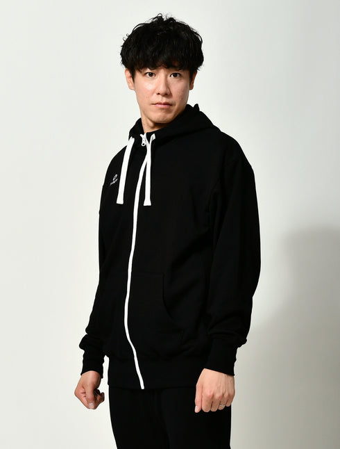 スクアドラ / DRY スウェットフルジップフーディジャケット フルジップのスウェットパーカが新登場。