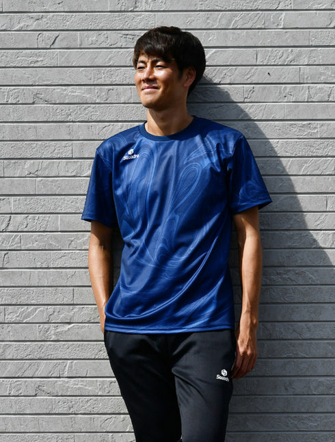 スクアドラ / プラクティスシャツ (マーブル) 鈴木大誠選手着用モデル。