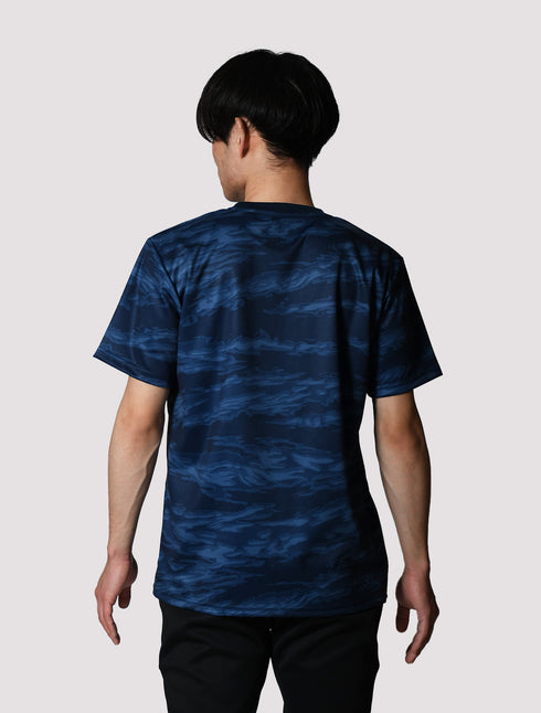 スクアドラ / グラフィック プラクティスシャツ タイガーカモ2 メンズのかっこいいプラクティスシャツ。