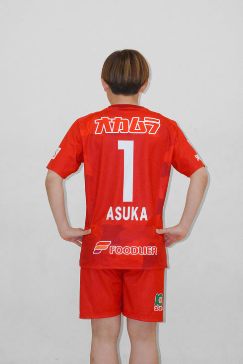 スペランツァ大阪 2026シーズン オーセンティックユニフォーム ゴールキーパー ホーム用半袖 (レッド)