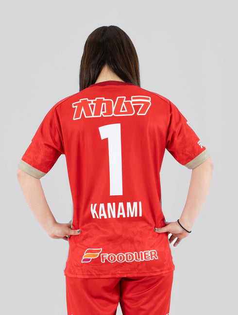 スペランツァ大阪 2025シーズン オーセンティックユニフォーム ゴールキーパー ホーム用半袖 (レッド)