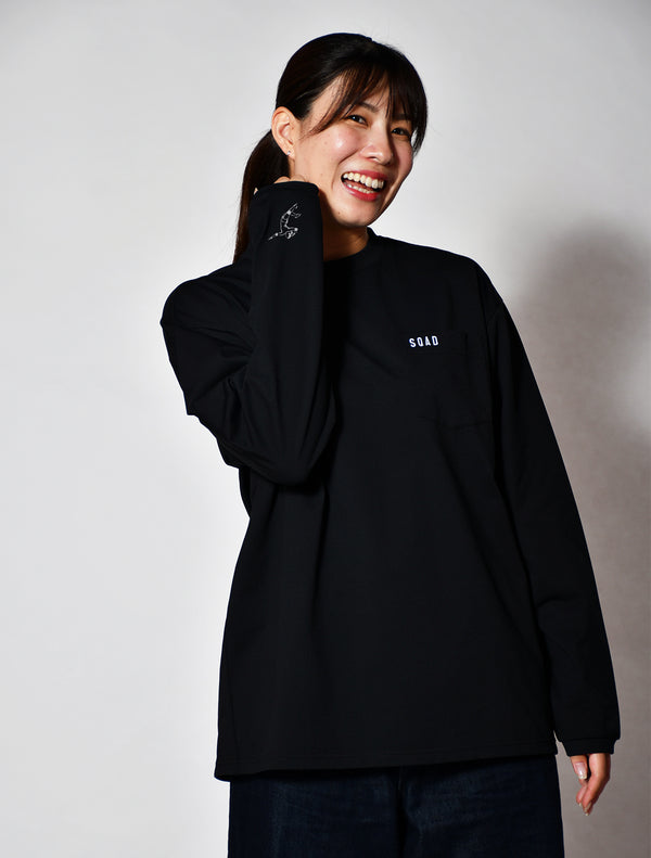 小山愛実シグネチャーモデル リラックスドフィット ロングスリーブT