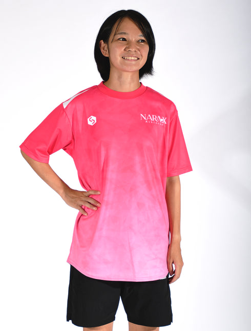 スクアドラ / NARA-X / ナラックスアスリーツ プラクティスシャツ マラソン ファングッズ 半袖 レディース メンズ