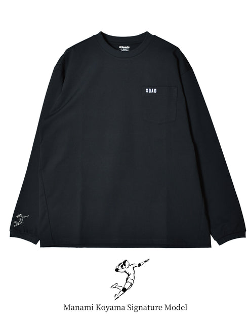 小山愛実シグネチャーモデル リラックスドフィット ロングスリーブT