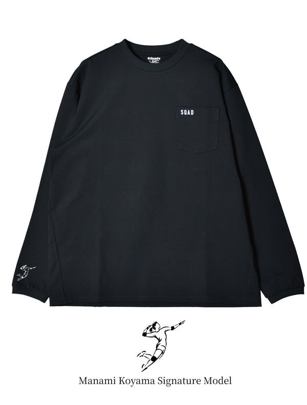 小山愛実シグネチャーモデル リラックスドフィット ロングスリーブT