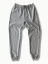 スクアドラ / スウェットロングパンツ セットアップ コットン100% スポーツウェア 普段着 カジュアル 運動着 ジム フィットネス グレー 杢グレー 旧式 トレーニング 練習着 細身 スリム 裾リブ付き