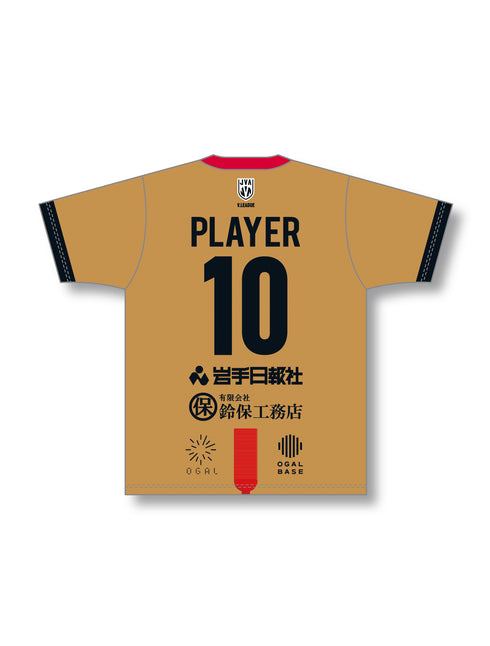 OWLS岩手 2026-27シーズン オーセンティックユニフォーム ゲームシャツ (ゴールド)